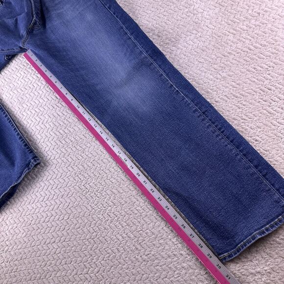 Levi's 501 XX Jeans Mens 36x30 Button Fly Blue Straight Fit Whiskered Cotton - Picture 8 of 14